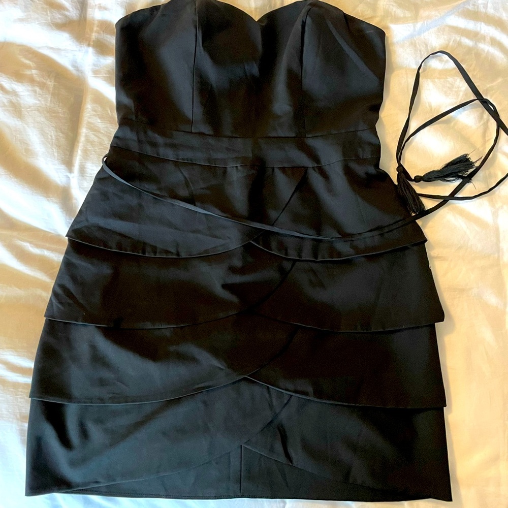 Sleeveless Black Cocktail Dress